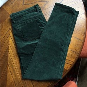 KUT Corduroy Pant Green 10